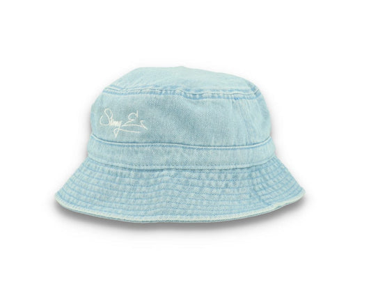 Skinny E Bucket Hat Light Denim - LOKK
