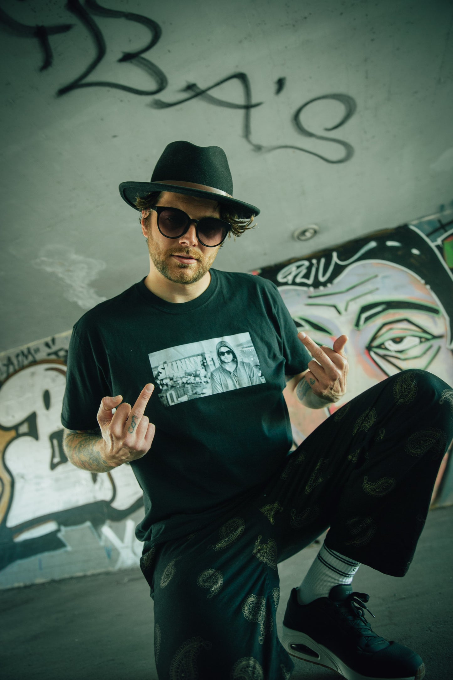 Skinny E | T-skjorte | Svart