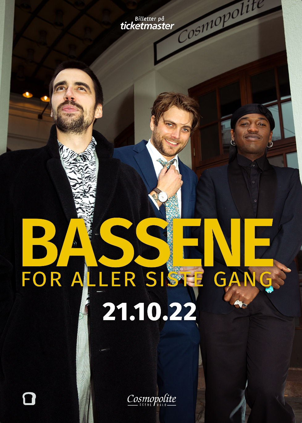 Bassene for aller siste gang – Poster