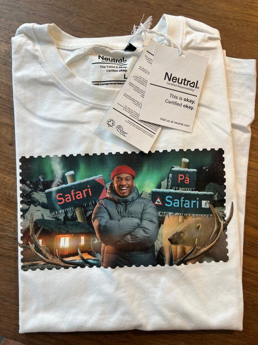 Unisex T-Shirt Hvit - Safari på safari sesong 2