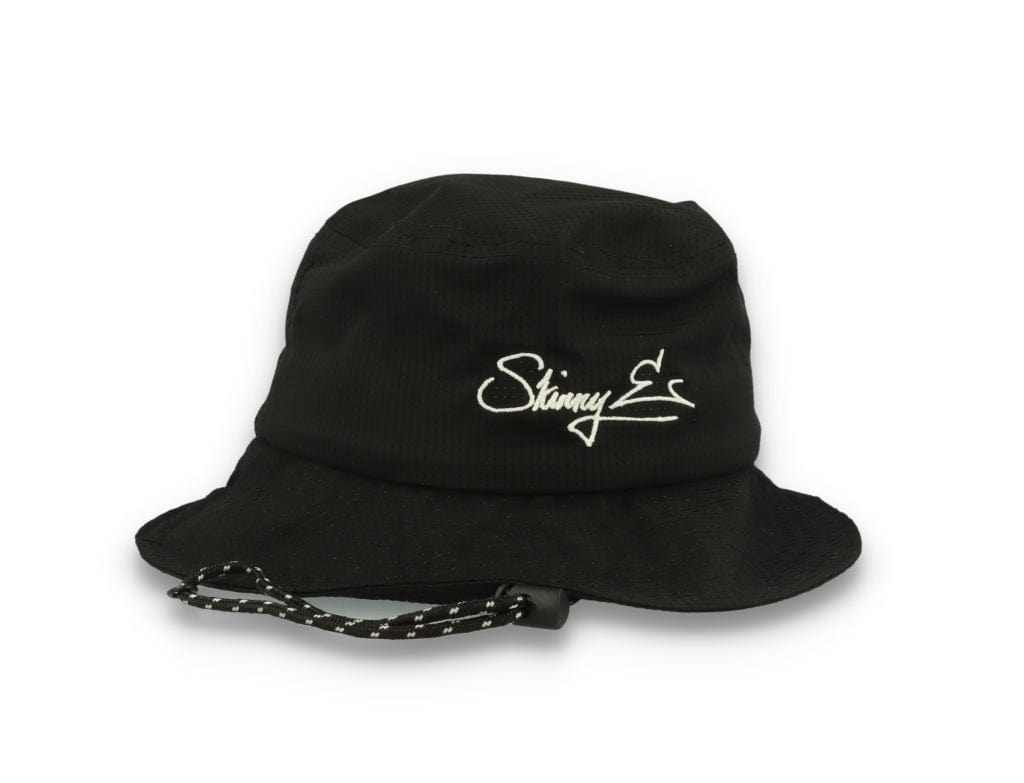 Skinny E Bucket Hat Tech Black - LOKK