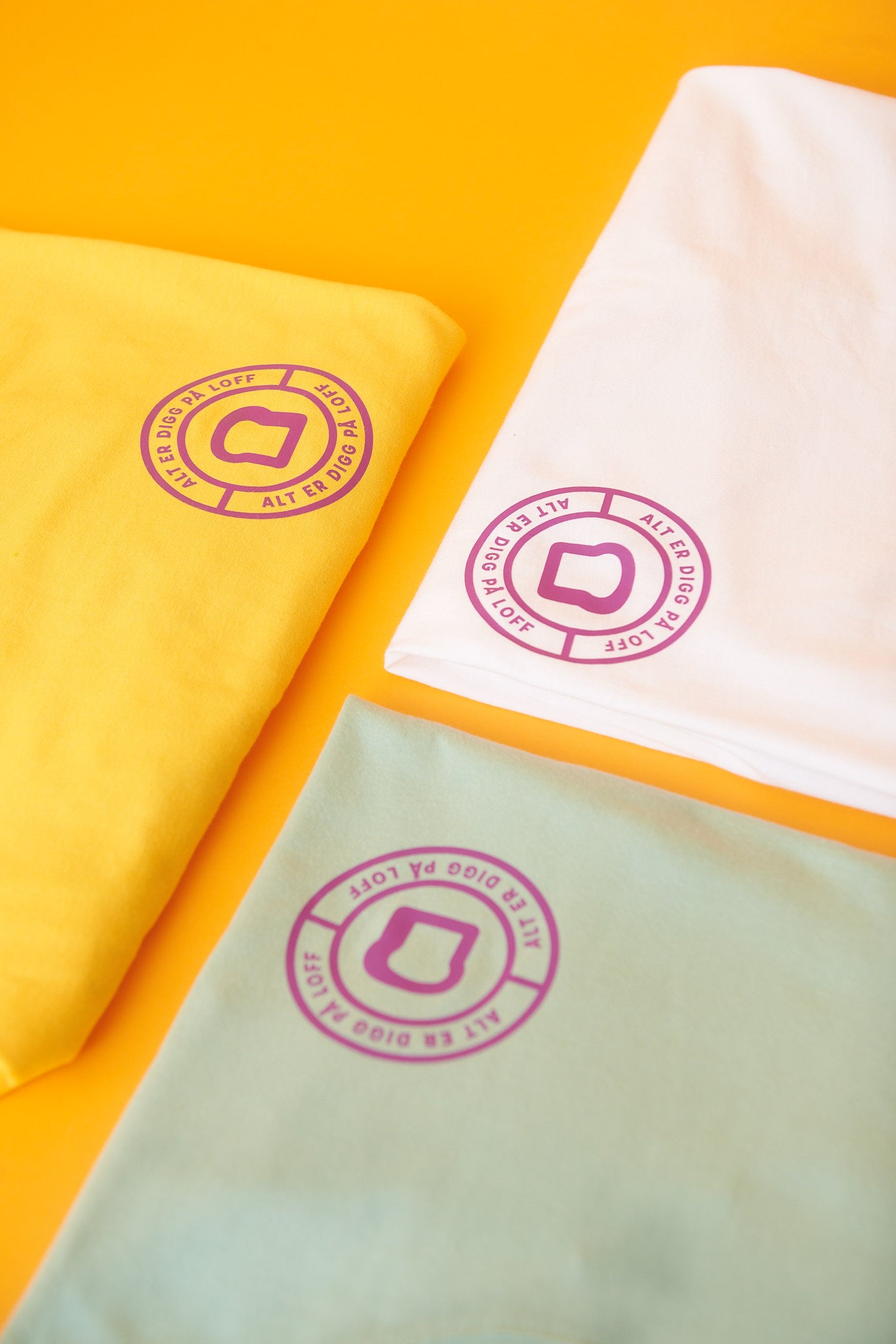 Loff Homeslice | T-skjorte | Hvit