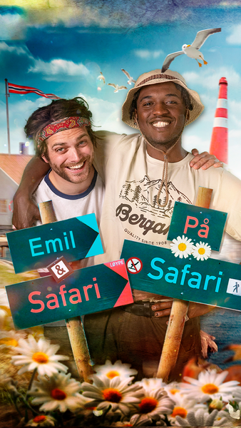 Emil og Safari på safari – Poster