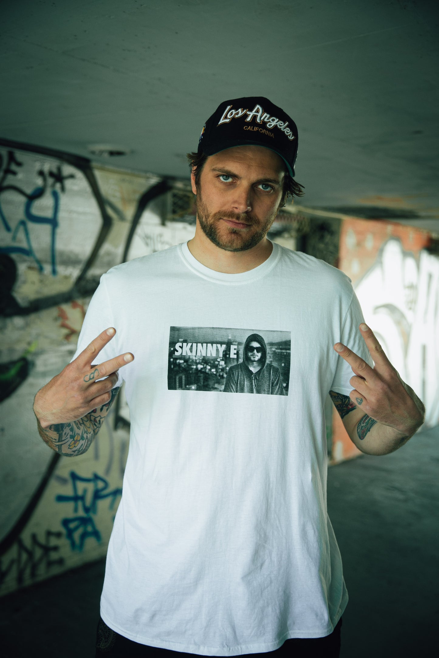 Skinny E | T-skjorte | Hvit