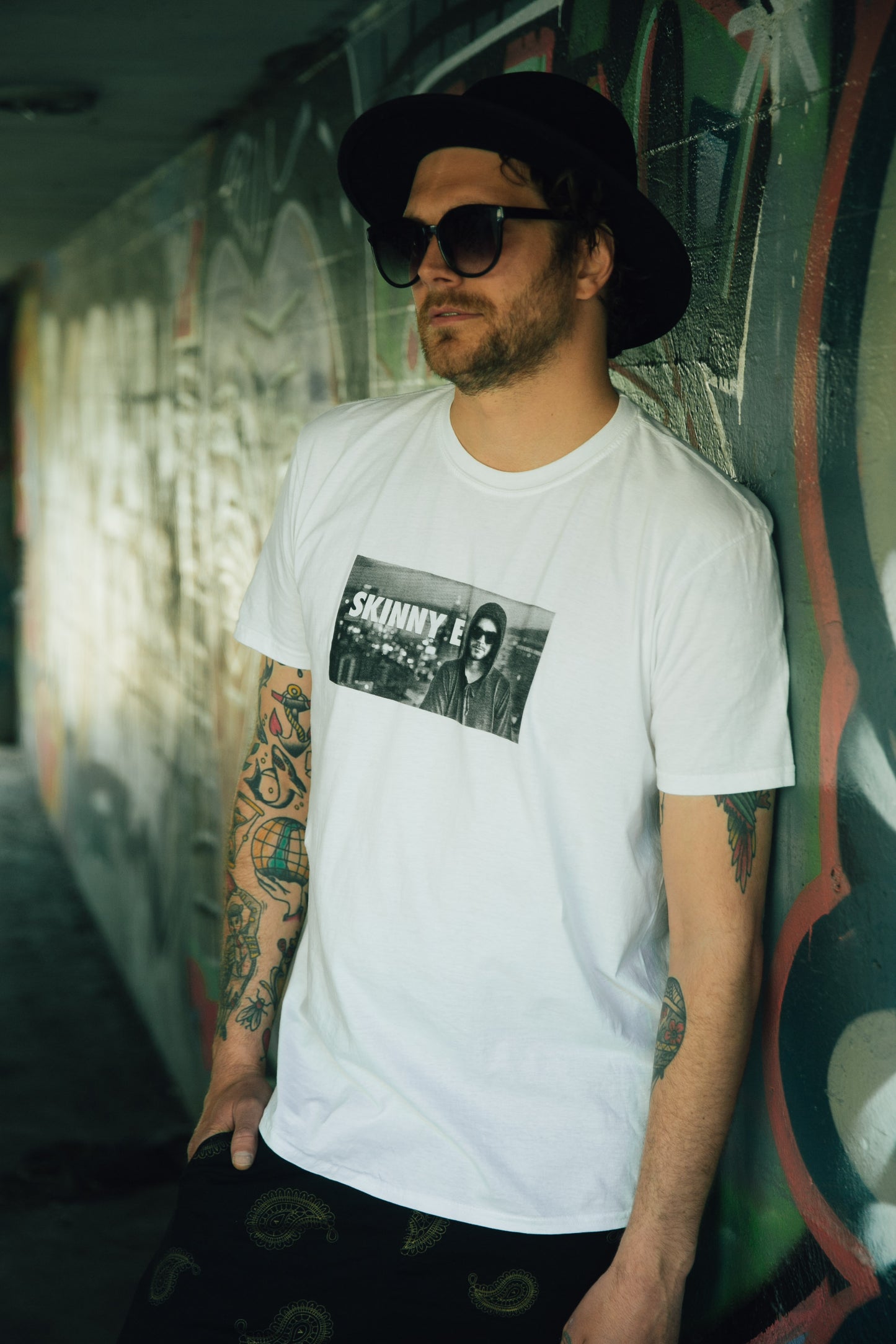 Skinny E | T-skjorte | Hvit