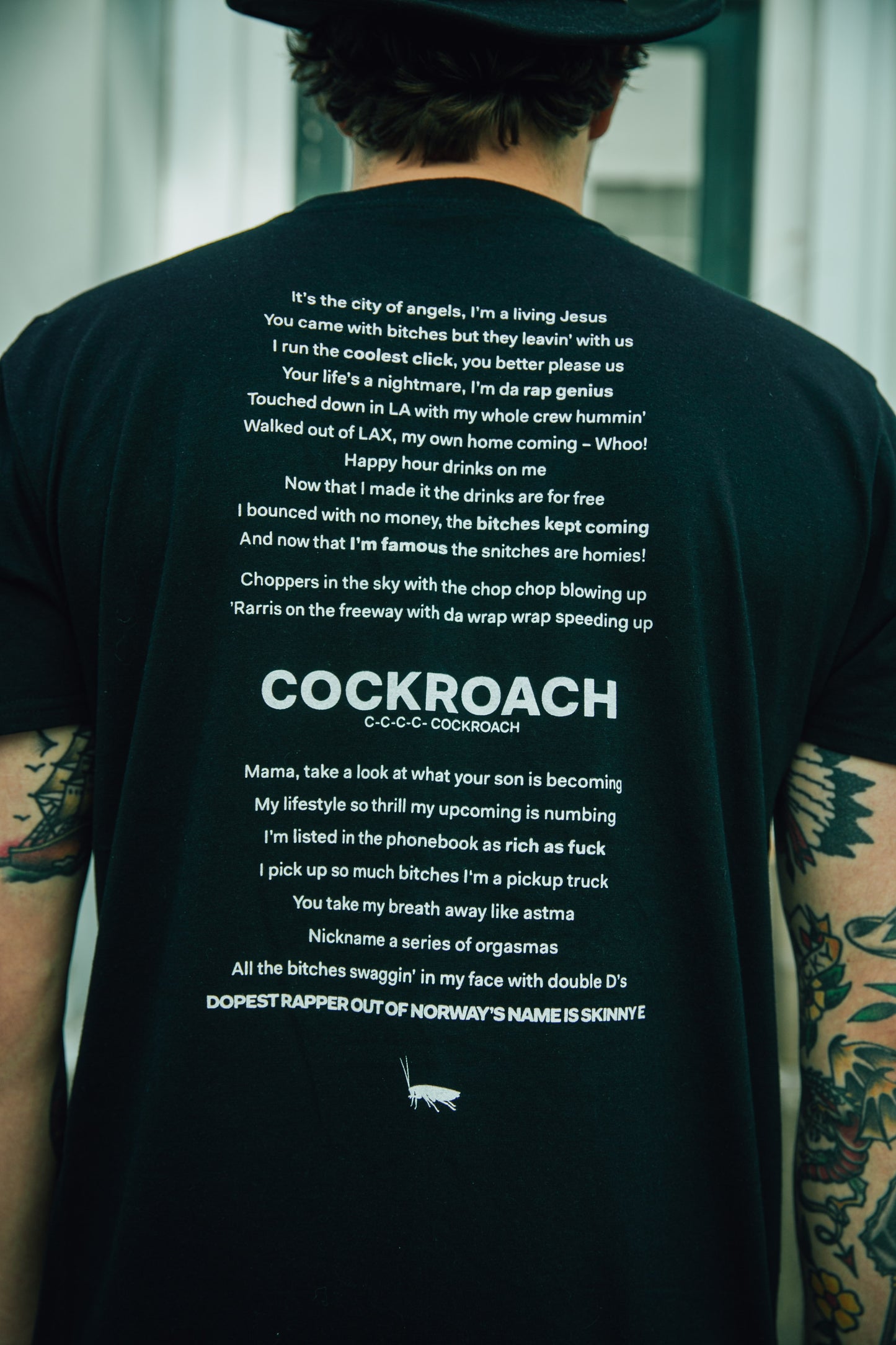 Skinny E | T-skjorte | Svart