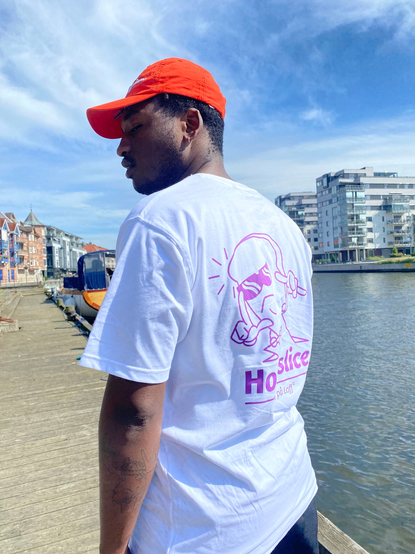 Loff Homeslice | T-skjorte | Hvit