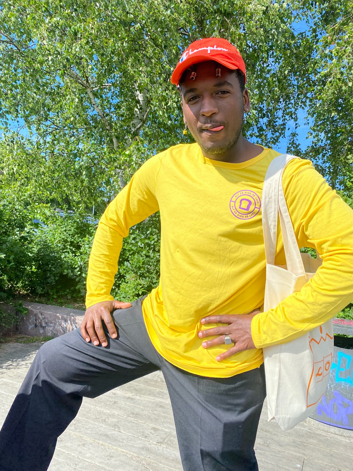 Loff Homeslice | Longsleeve | Gul